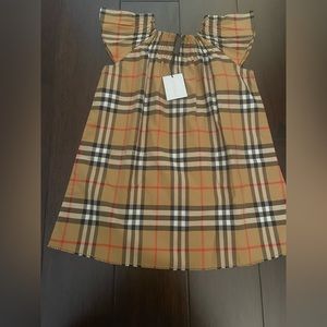 NWT Burberry Dress - 12 Months